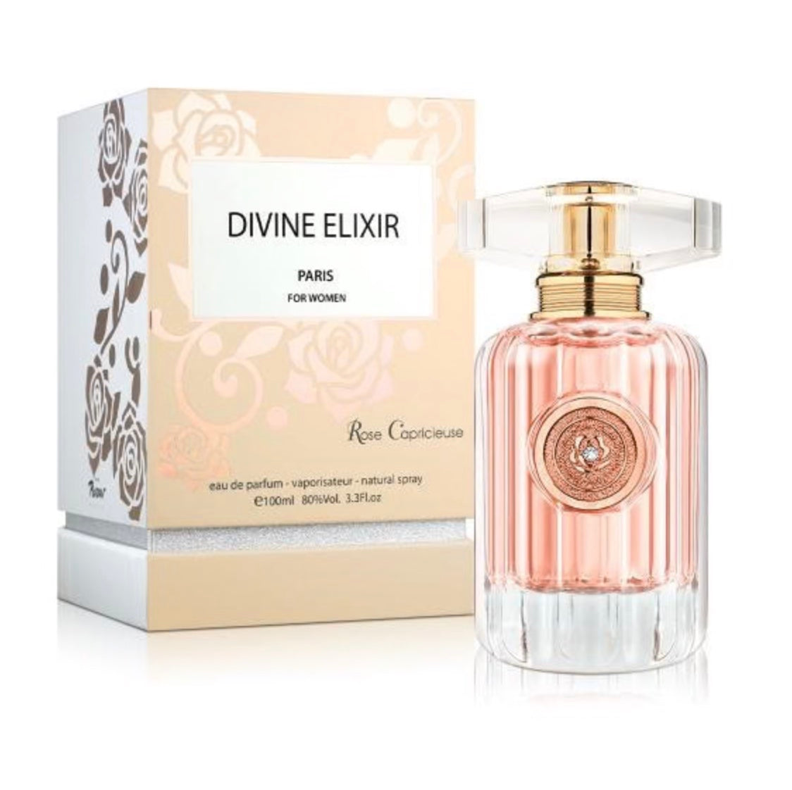 Rose Capricieuse Divine Elixir Rose Women's Perfume/Cologne For