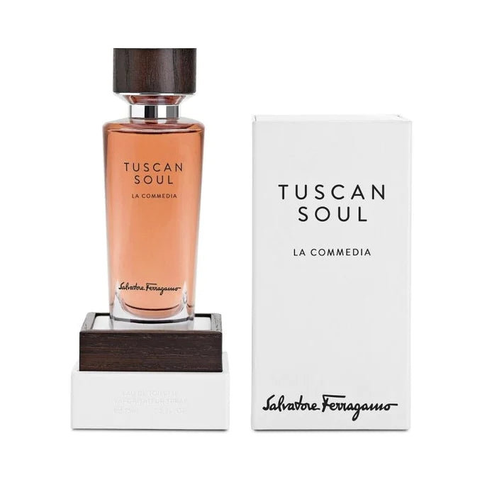 Salvatorre Ferragamo Tuscan Soul La Commedia Unisex Perfume Cologne For Men Women Eau De Parfum 2.5 oz 3.4 oz Edp