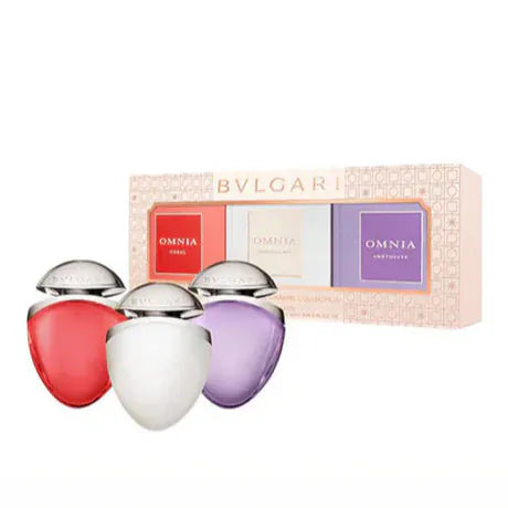 Bvlgari Omnia Trio Mini Set Women's Perfume/Cologne For Women Eau