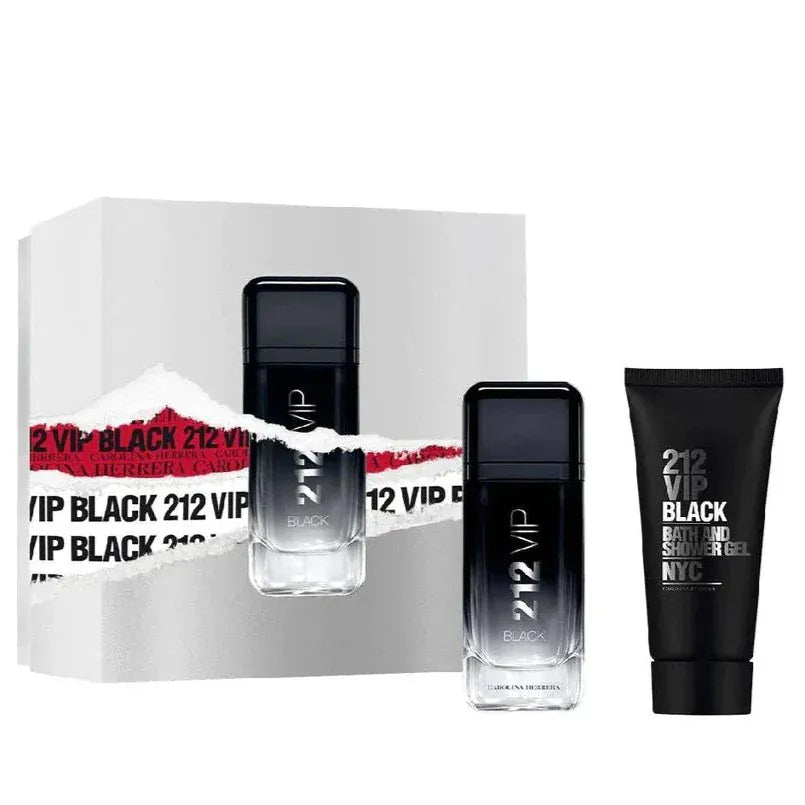 ジュンプチギフト28セット Carolina Herrera 212 Vip Black Gift Set– Fandi Perfume