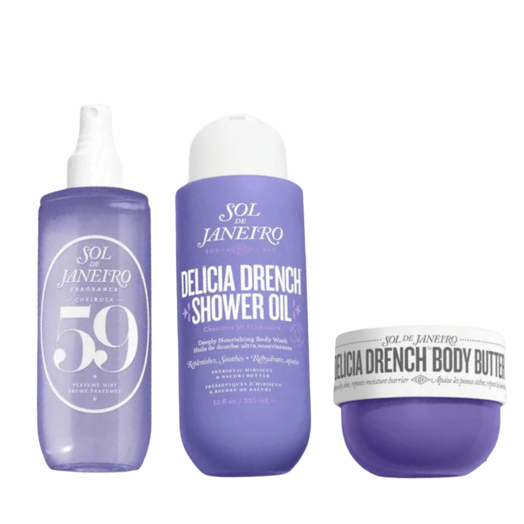 Sol de Janeiro Delicia Drench Gift Set 3 pcs– Fandi Perfume