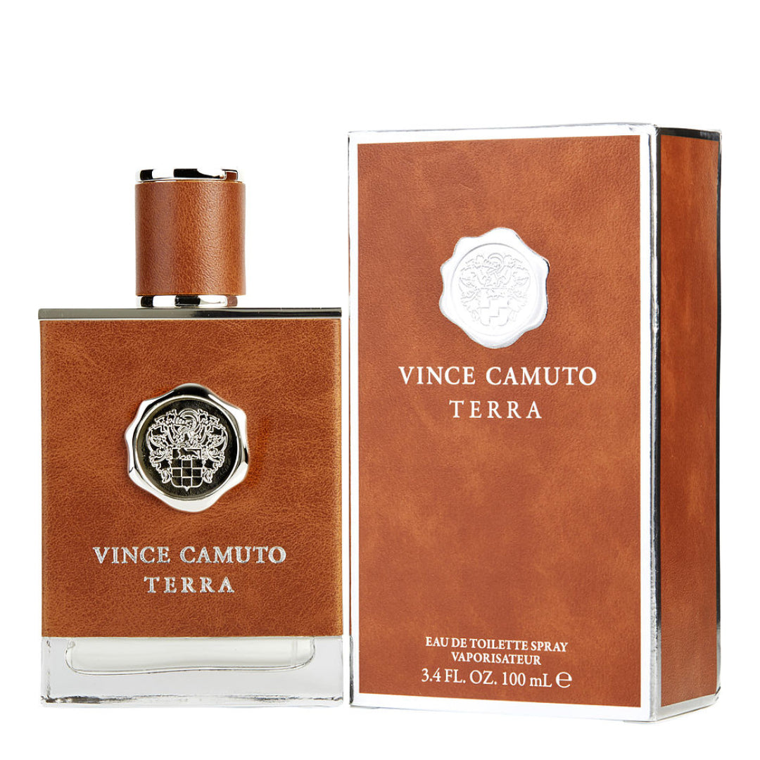 Vince Camuto Terra Men's Perfume/Cologne For Men Eau de Toilette 3.4 o –  Fandi Perfume