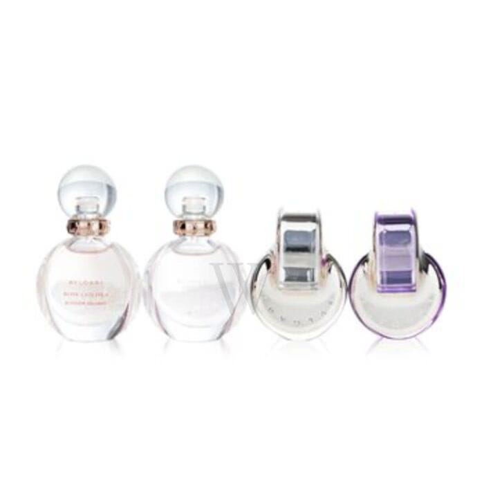 The Bvlgari Mini Set Women's Perfume/Cologne For Women 4x0.17 oz