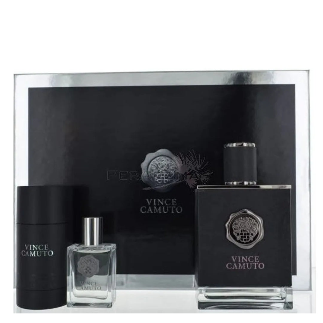 Vince Camuto Terra Extreme 2 PC Set for Men 3.4 oz Cologne and After Shave