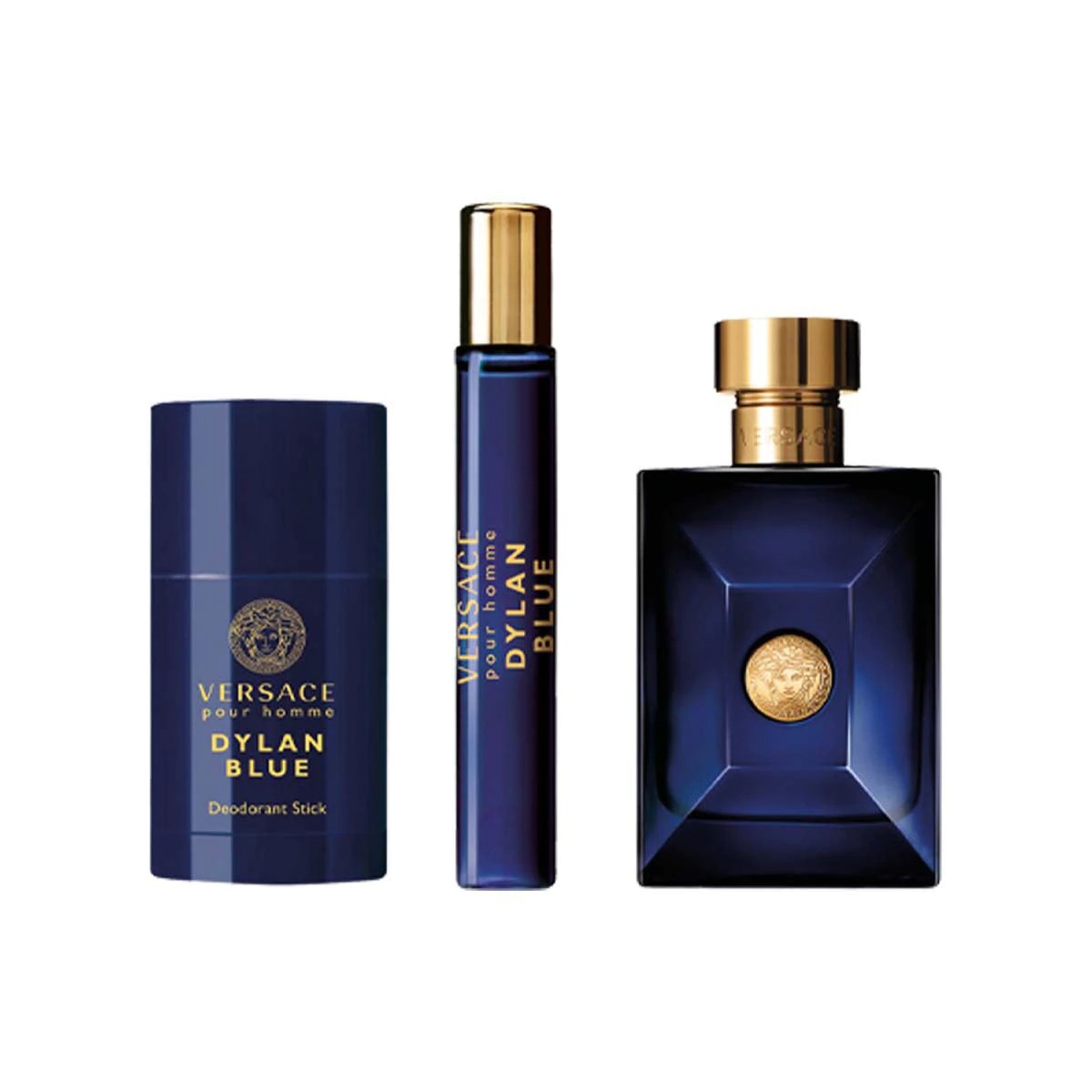 Versace Pour Dylan Blue Gift Set Eau De Toilette Spray 3.4 Oz Co – Fandi Perfume