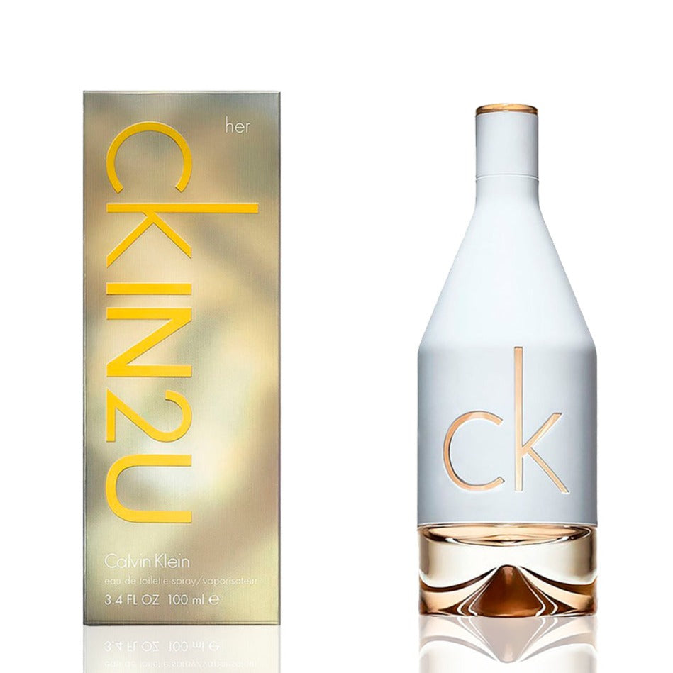 Calvin klein ck in2u woman eau de toilette 100ml Clearance