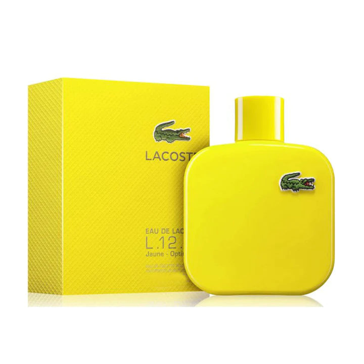 Lacoste L.12.12 Yellow Jaune Men's Perfume/Cologne For Men Toil – Perfume