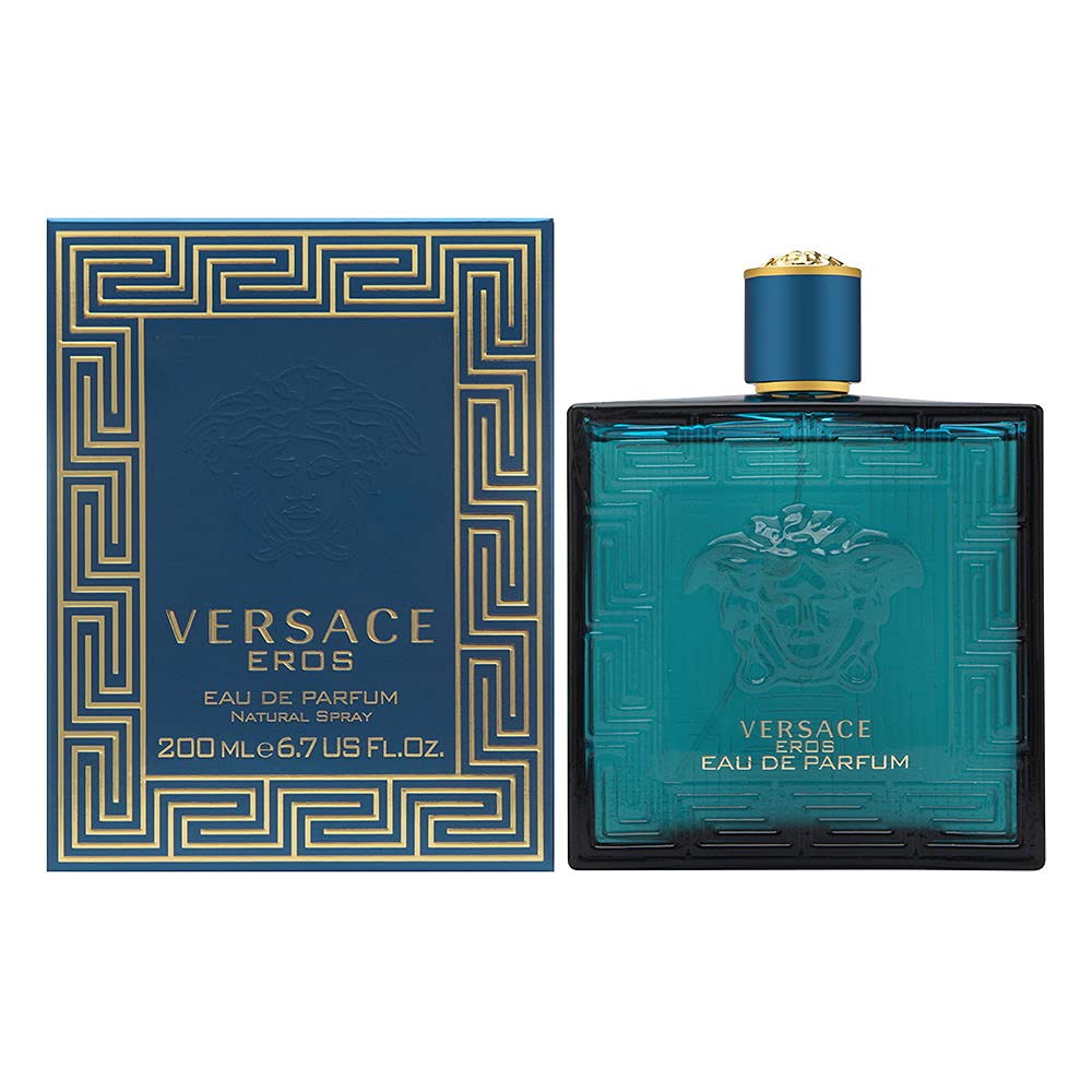 Versace Eros Eau De Toilette Spray - 3.4 oz bottle