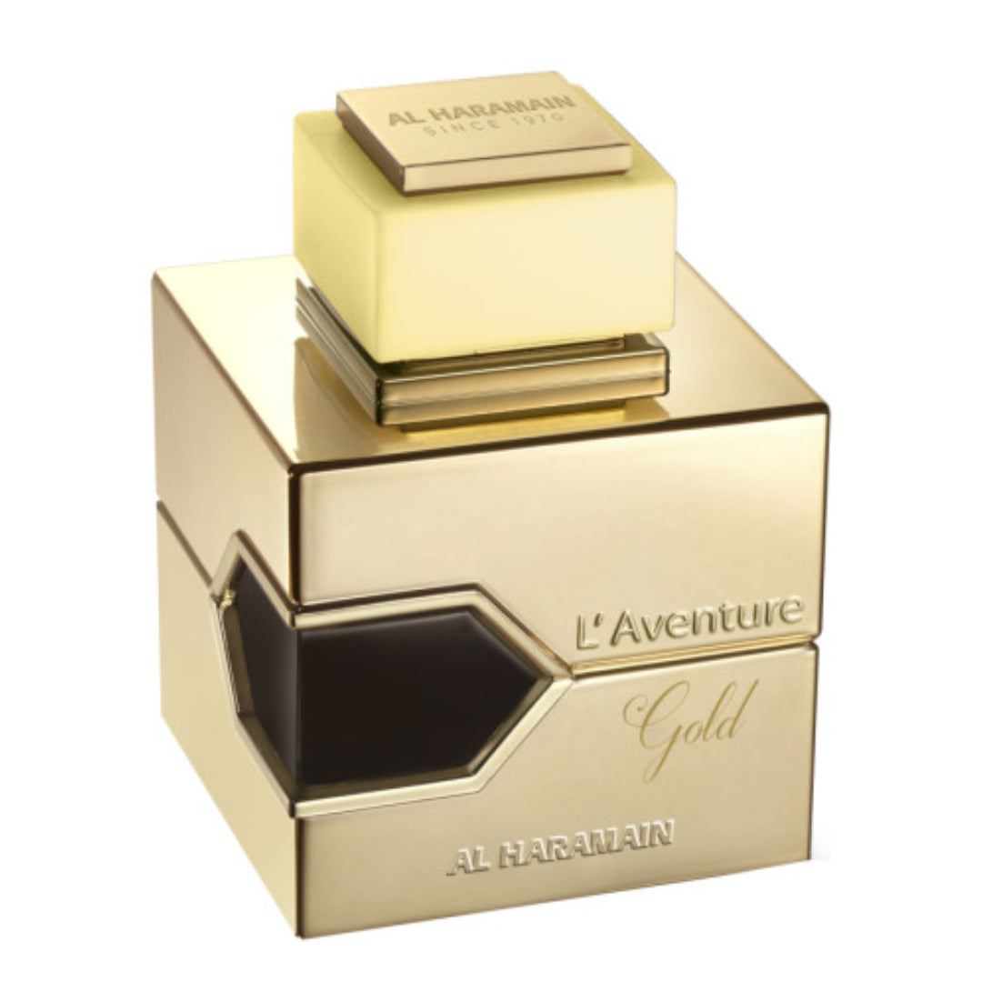 Al Haramain L'Aventure Intense - Eau de Parfum en espray para hombre, 3.4  onzas