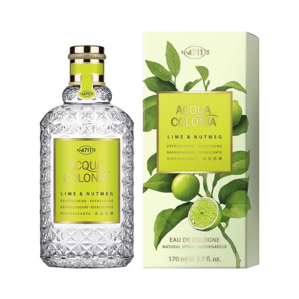 4711 Acqua Colonia Lime & Nutmeg Unisex Perfume/Cologne For Men & Women Eau de Cologne 5.7 oz Edc