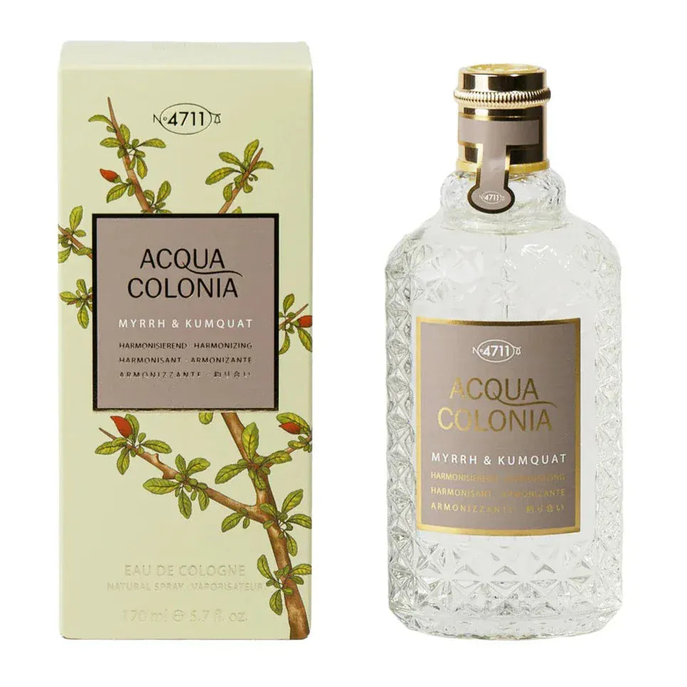 4711 Acqua Colonia Myrrh & Kumquat Unisex Perfume/Cologne For Men & Women Eau de Cologne 5.7 oz Edc