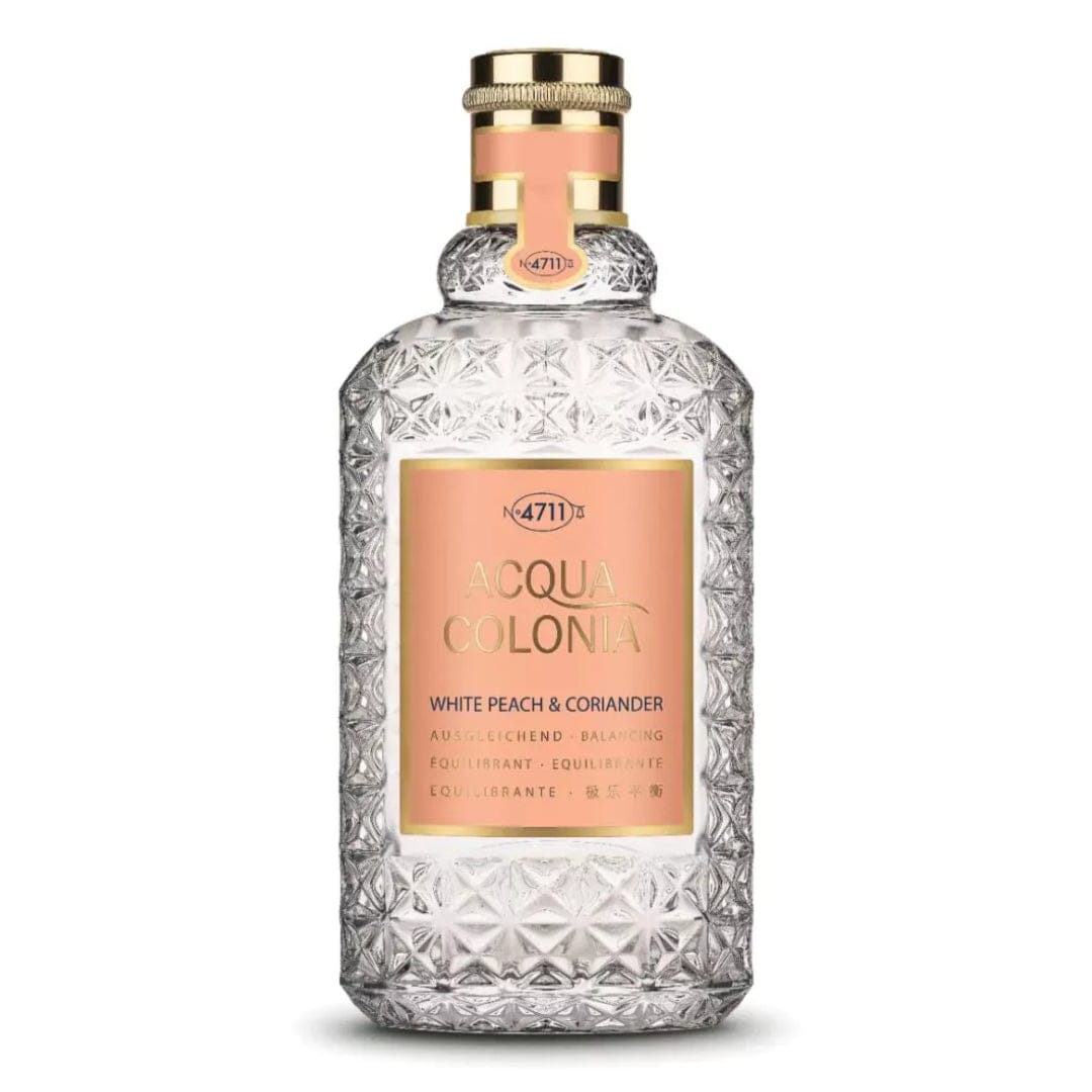4711 Acqua Colonia White Peach & Coriander Unisex Perfume/Cologne For Men & Women Eau de Cologne 5.7 oz Edc