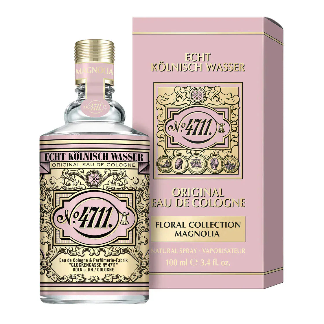4711 Magnolia Eau de Cologne Unisex Perfume/Cologne For Men & Women Eau de Cologne 3.4 oz Edc