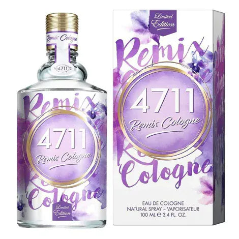 4711 Remix Cologne Lavender Edition Unisex Perfume/Cologne For Men & Women Eau de Cologne 3.4 oz / 5.1 oz Edc