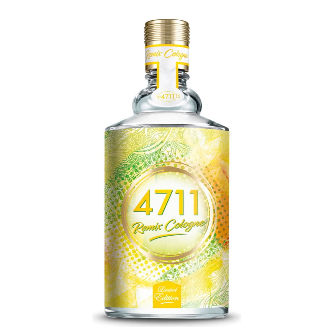 4711 Remix Cologne Lemon Unisex Perfume/Cologne For Men & Women Eau de Cologne 3.4 oz Edc