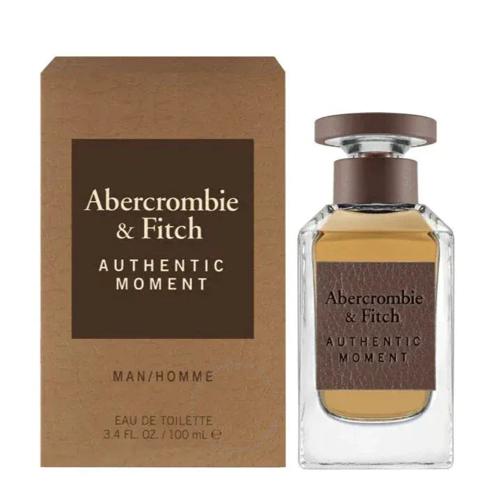 Abercrombie & Fitch Authentic Moment Man Eau de Toilette 3.4 oz Abercrombie & Fitch Authentic Moment Man Eau de Toilette 3.4 oz