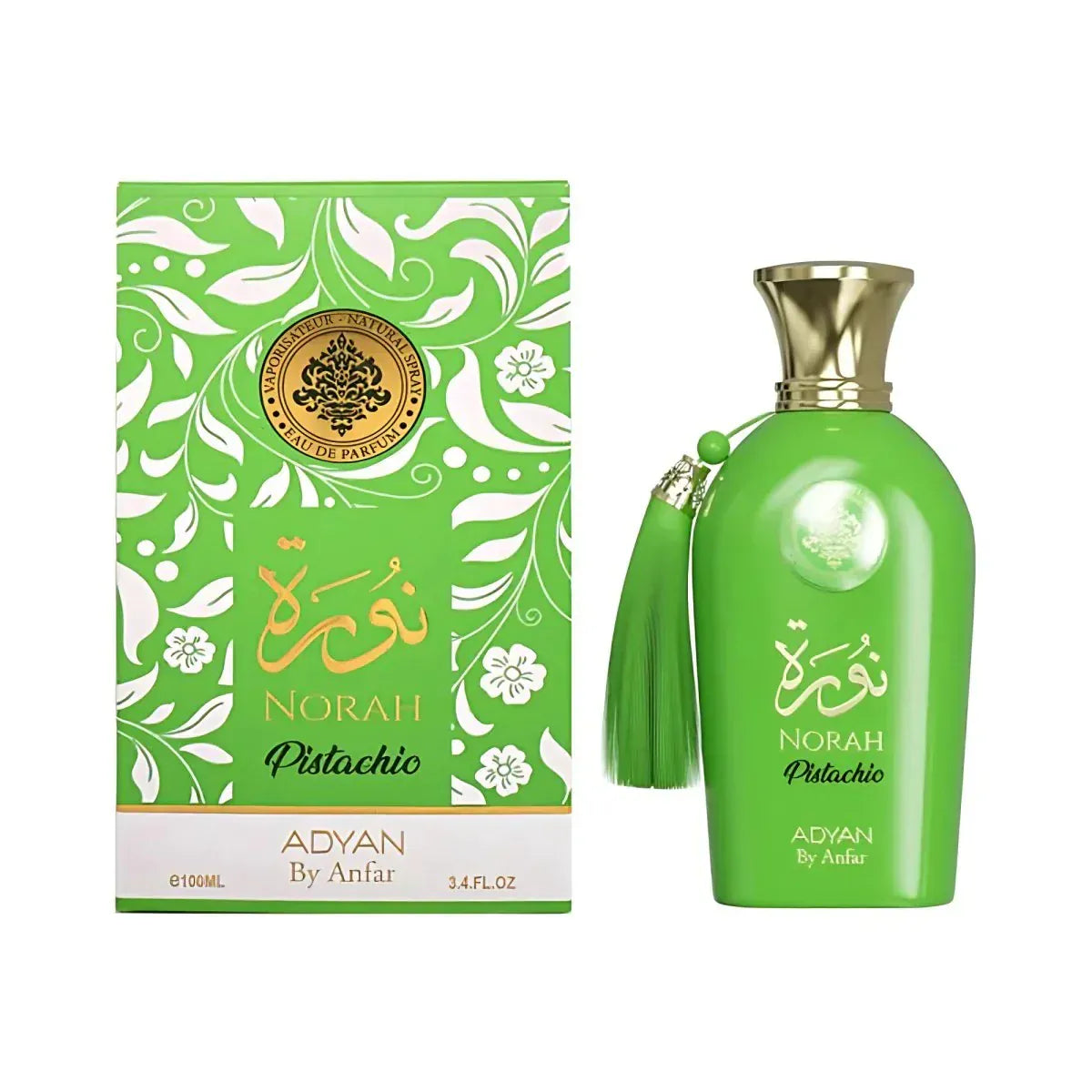 Adyan Norah Pistachio Women’s Perfume/Cologne For Women Eau de Parfum 3.4 oz Edp