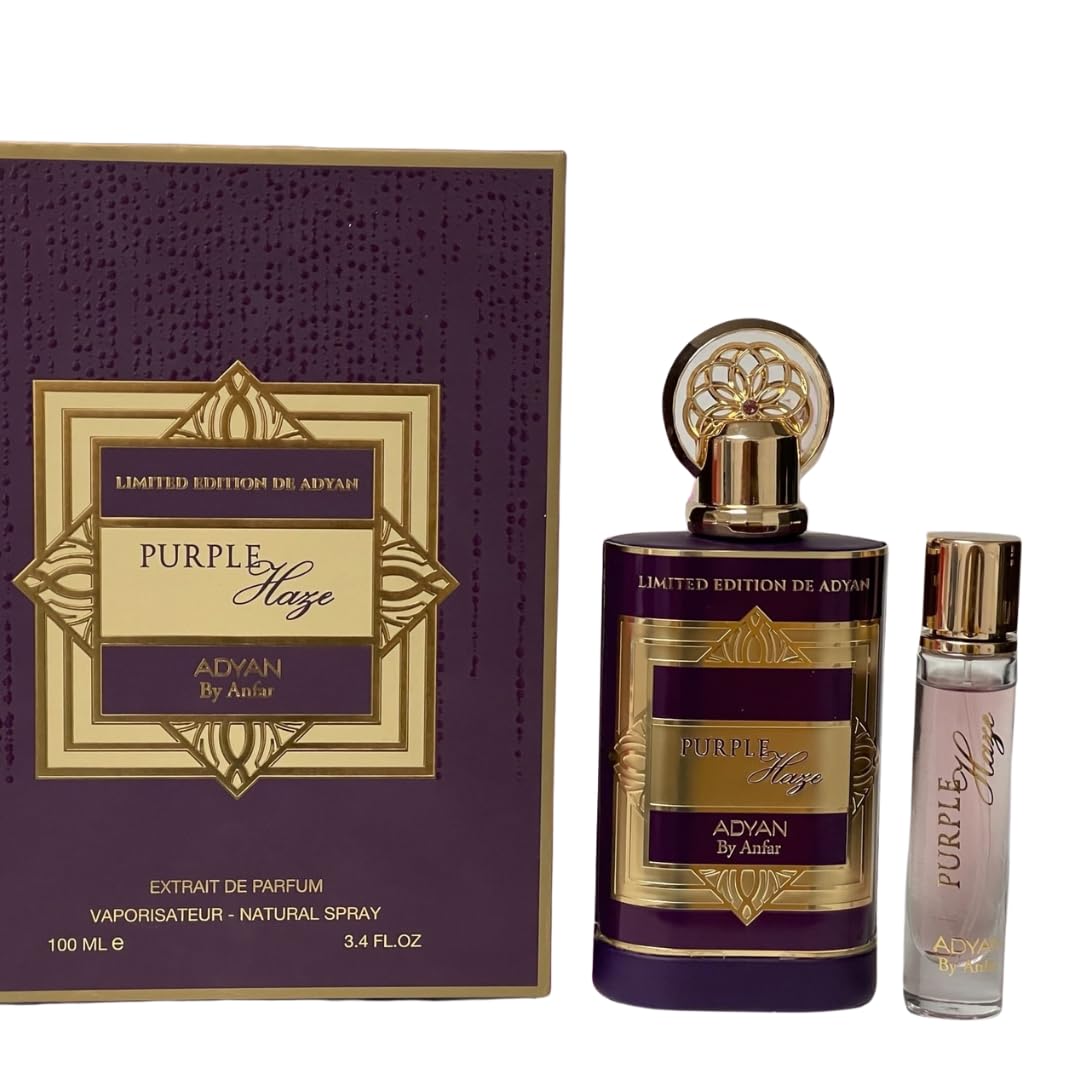 Adyan Purple Haze Women’s Perfume/Cologne For Women Eau de Parfum 3.4 oz Edp
