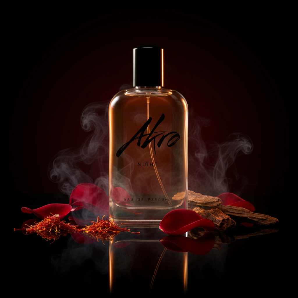 Akro Night Unisex Perfume/Cologne For Men & Women Eau de Parfum 3.4 oz Edp