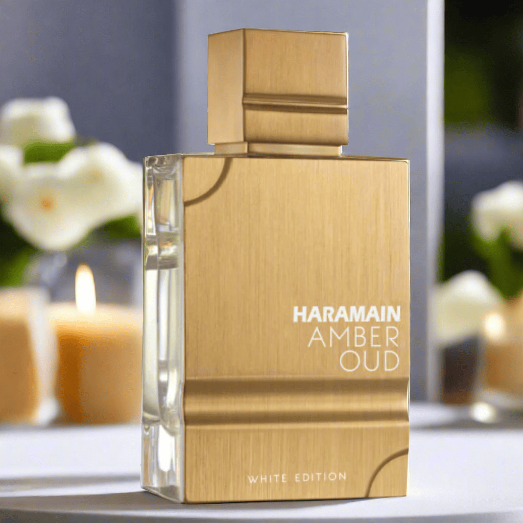 Al Haramain Perfumes Amber Oud White Unisex Perfume/Cologne For Men & Women Eau De Parfum Spray 2.0 Oz / 3.4 oz / 6.7 oz Edp
