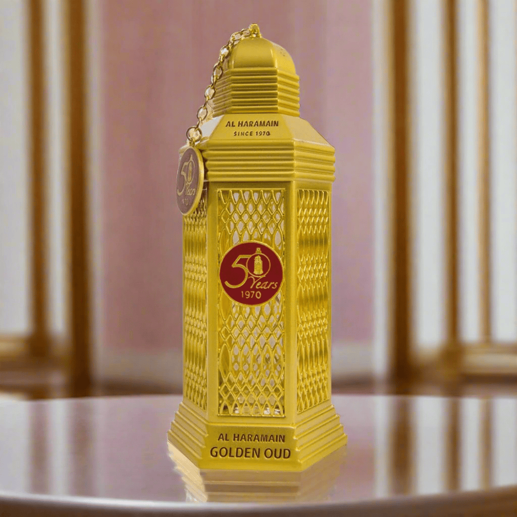 Al Haramain The Haramain Golden Oud Unisex Perfume/Cologne For Women & Men Eau de Parfum 3.4 oz Edp