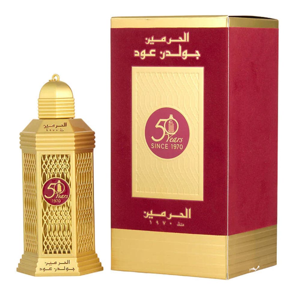 Al Haramain The Haramain Golden Oud Unisex Perfume/Cologne For Women & Men Eau de Parfum 3.4 oz Edp