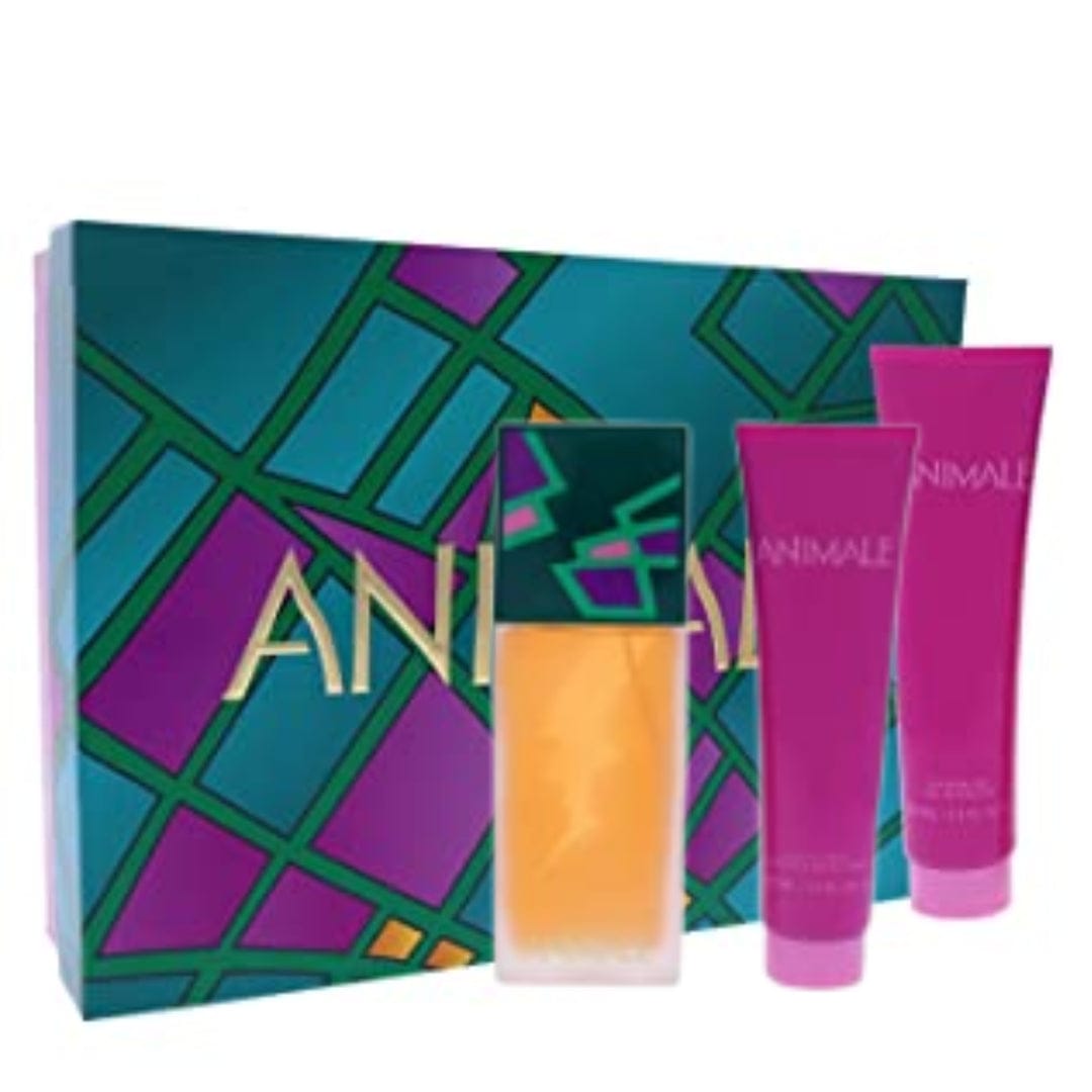 Animale Animale Perfume For Women Eau De Parfum Spray 3.4 Oz / 6.8 Oz/Gift Set 3.4 OZ Edp Gift Set 3.4 oz