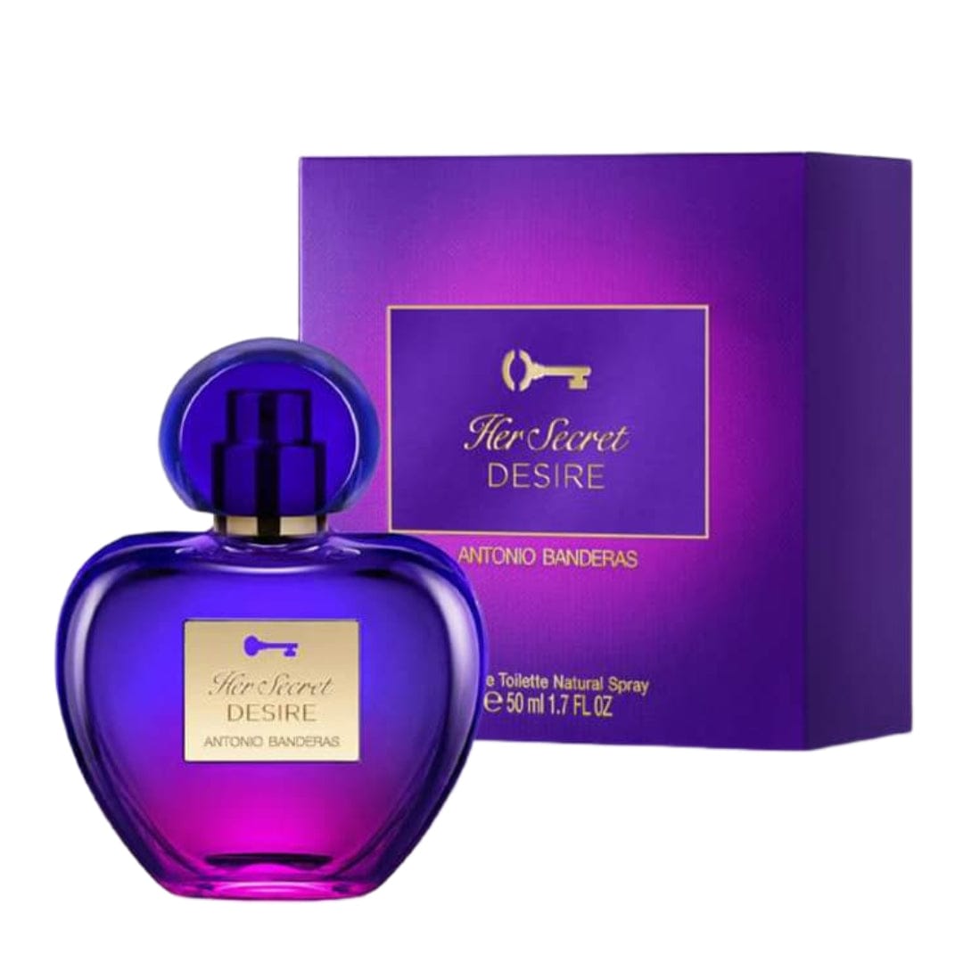 Antonio Banderas Her Secret Desire Women’s Perfume/Cologne For Women Eau de Toilette 2.7 oz / Gift Set 2.7 oz Edt