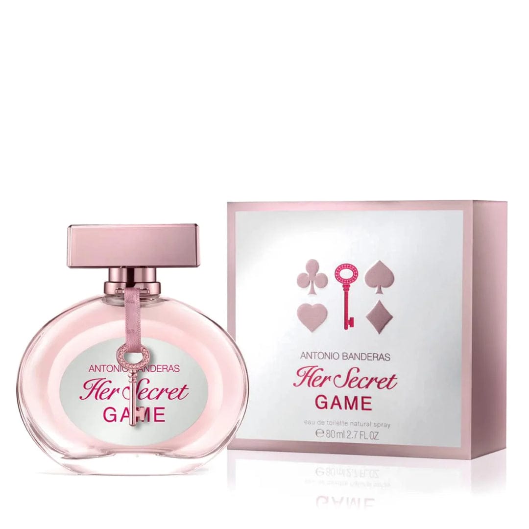 Antonio Banderas Her Secret Game Women’s Perfume/Cologne For Women Eau de Toilette 2.7 oz Edt