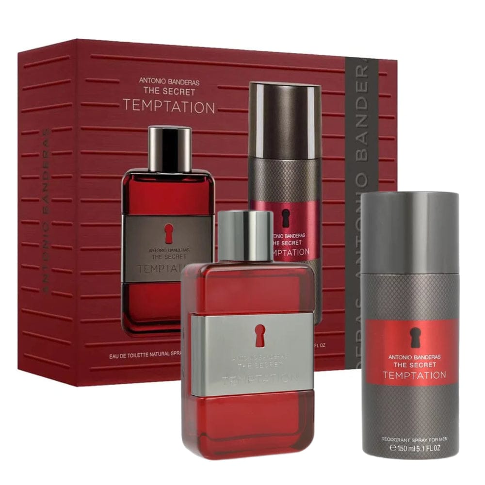 Antonio Banderas The Secret Temptation Men’s Perfume/Cologne For Men Eau de Toilette 3.4 oz / 6.8 oz / Gift Set 3.4 oz Edt Gift Set 3.4 oz