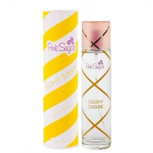 Aquolina Pink Sugar Creamy Sunshine Women’s Perfume/Cologne For Women Eau de Toilette 3.4 oz Edt