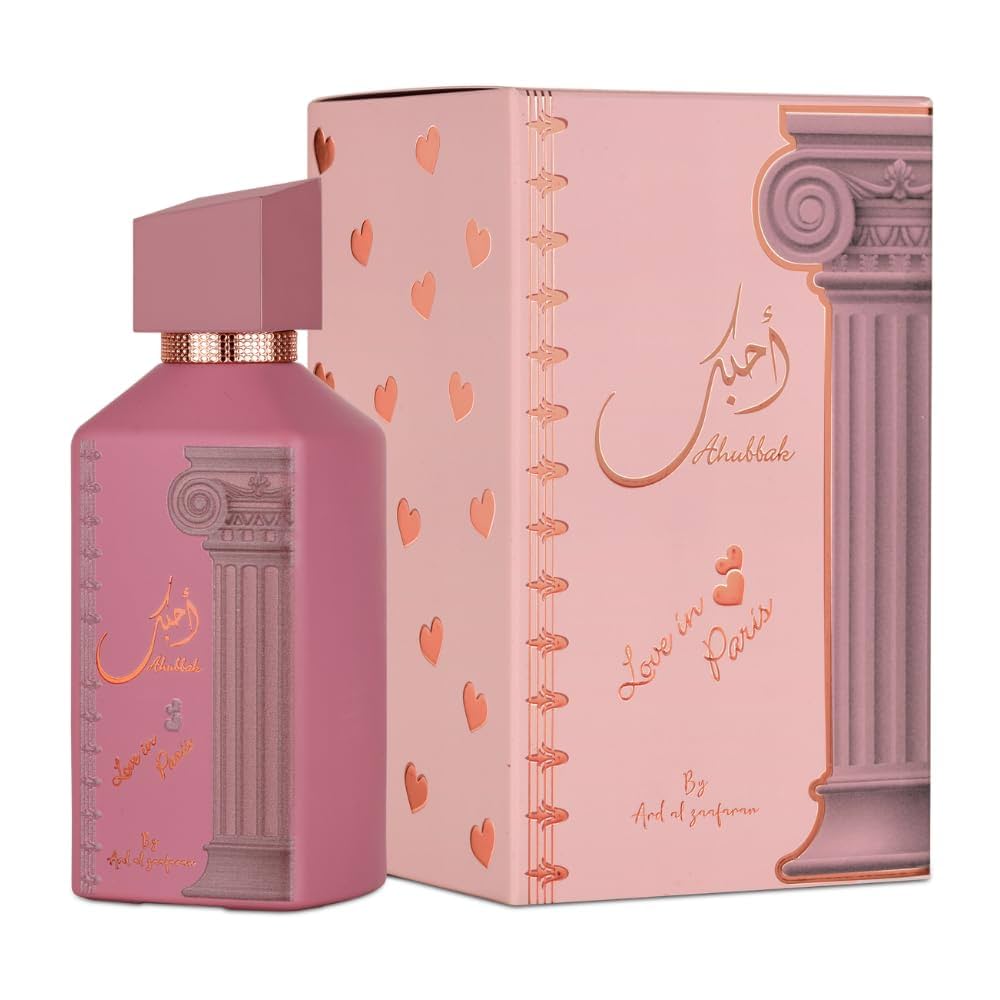 Ard Al Zaafaran Ahubbak Love in Paris Unisex - Eau de Parfum 3.4 oz / 100 ml
