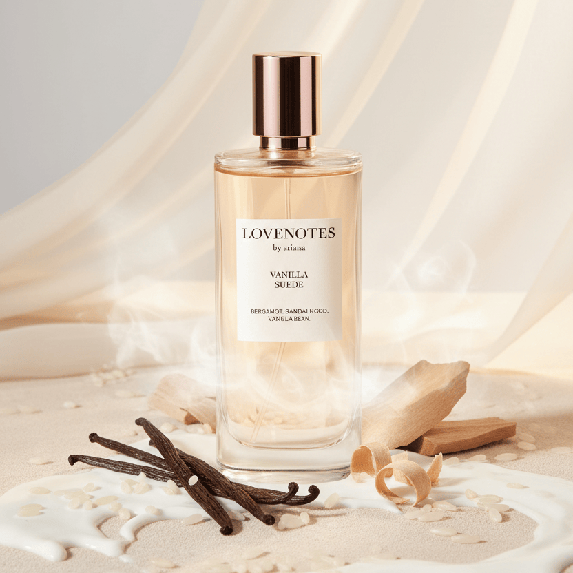 Ariana Grande Love Notes Vanilla Suede 4.2 oz / 125 ml