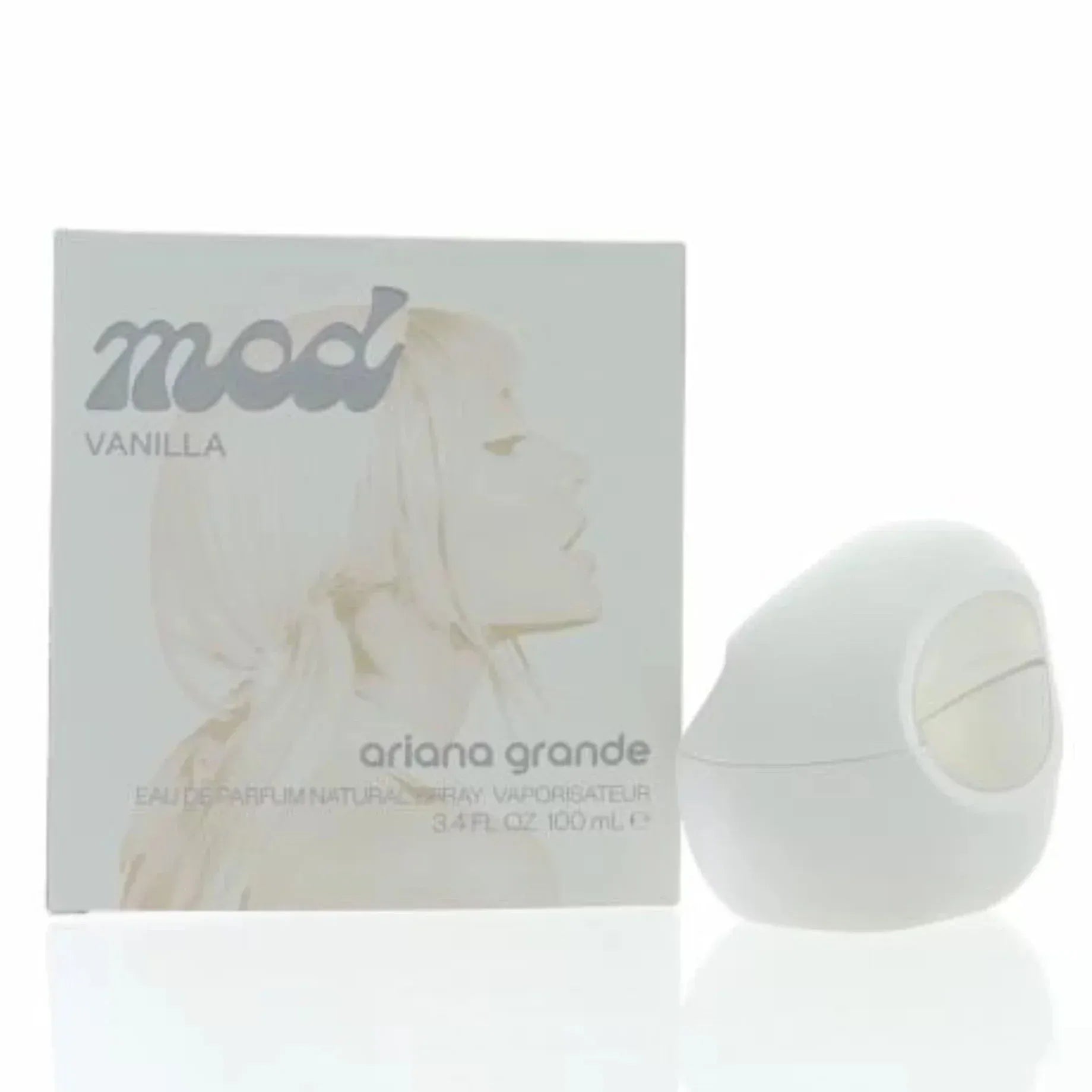 Ariana Grande Mod Vanilla Women’s Perfume/Cologne For Women Eau de Parfum 3.4 oz Edporris butter, white praline, jasmine petals