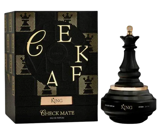 Armaf Checkmate King Men’s Perfume/Cologne For Men Eau de Parfum 3.4 oz Edp