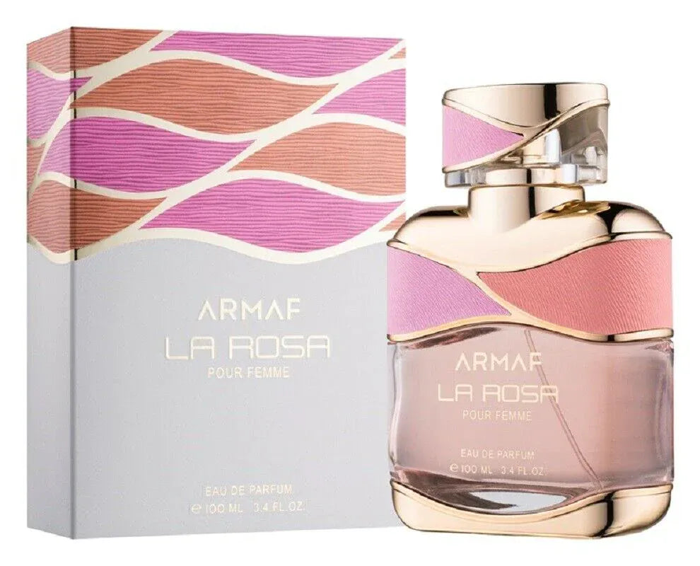 Armaf La Rosa Pour Femme Women’s Perfume/Cologne For Women Eau de Parfum 3.4 oz Edp