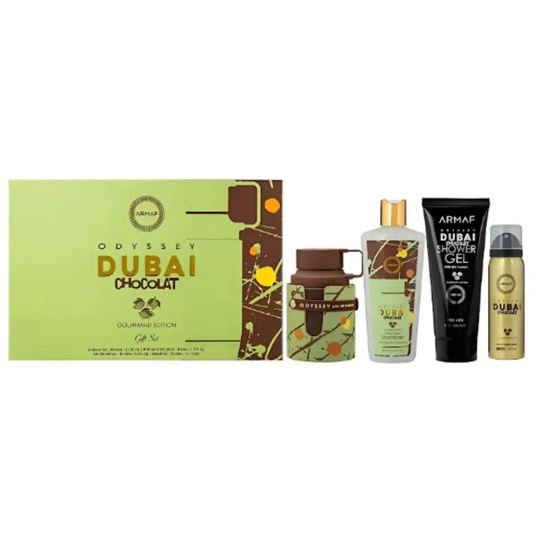 Armaf Odyssey Dubai Chocolat Unisex Eau de Parfum Gift Set  3.4 oz / 100 ml
