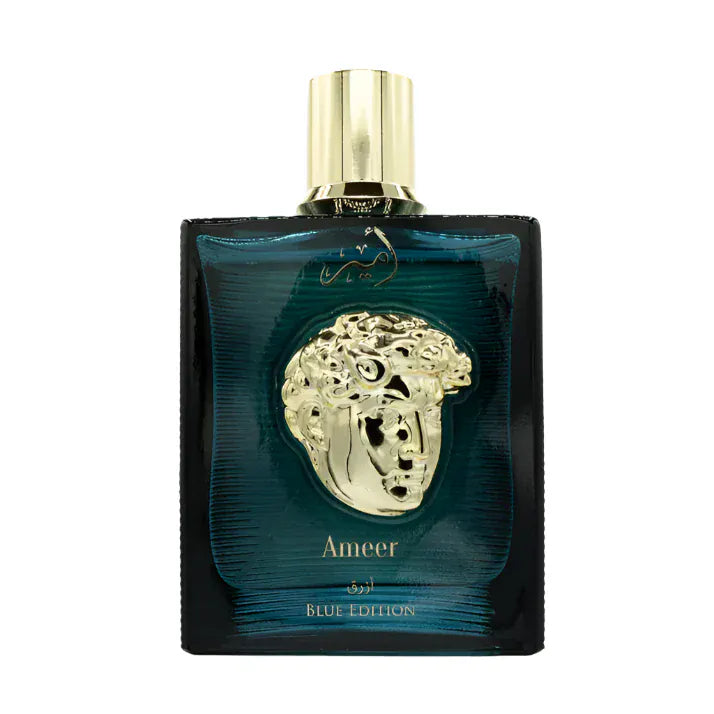 Aura Fragrances Ameer Blue Edition Unisex Perfume/Cologne For Men & Women Eau de Parfum 3.4 oz Edp