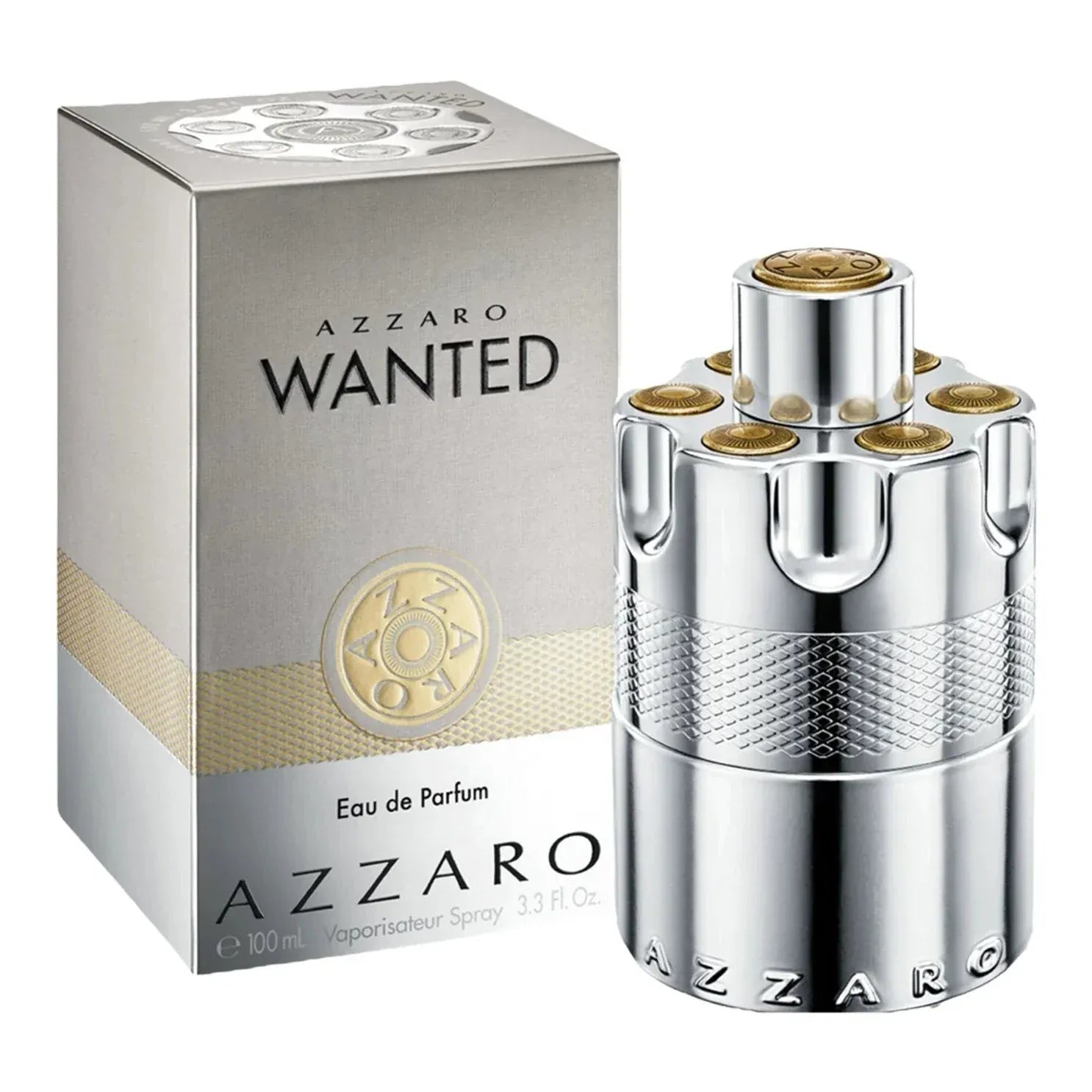 Azzaro Wanted Eau de Parfum Men’s Perfume/Cologne For Men Eau de Parfum 3.3 oz Edp