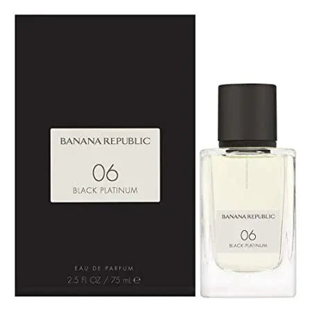Banana Republic 06 Black Platinum Unisex Perfume/Cologne For Men & Women Eau de Parfum 2.5 oz Edp