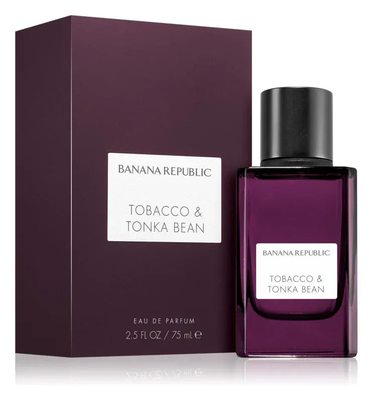 Banana Republic Tobacco & Tonka Bean Unisex Perfume/Cologne For Men & Women Eau de Parfum 2.5 oz Edp