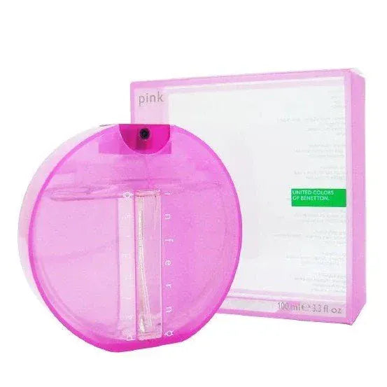 Benetton Colors Paradiso Inferno Pink Women’s Perfume/Cologne For Women Eau de Toilette 3.4 oz Edt