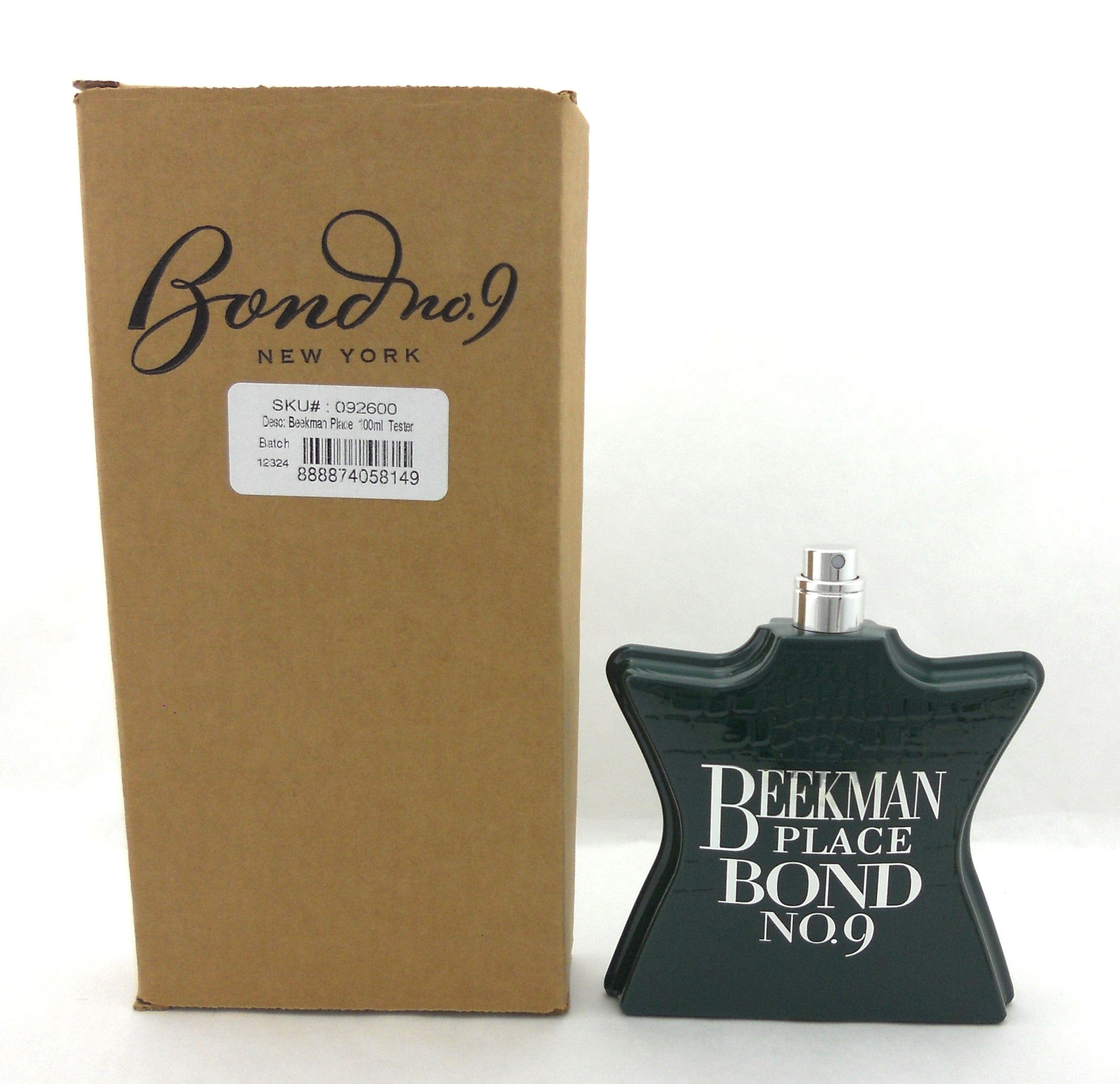 Bond No 9 Beekman Place - Unisex Eau de Parfum Tester 3.3 oz / 100 ml - No Box