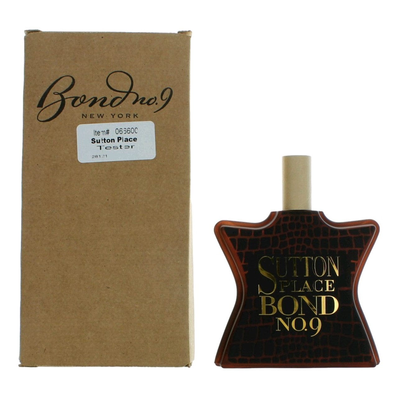 Bond No.9 Sutton Place - Unisex Eau De Parfum Tester 3.3 oz / 100 ml (No Box)