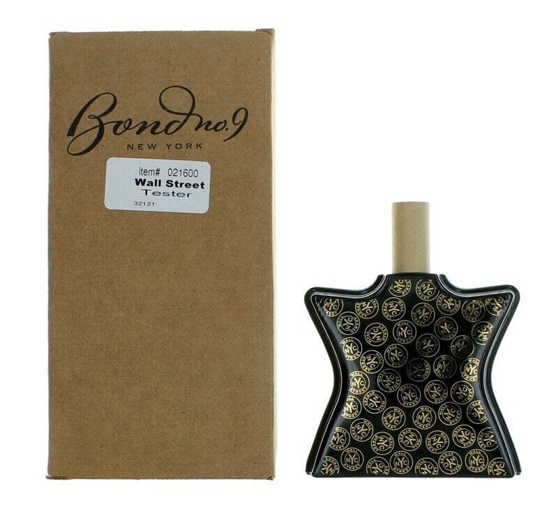 Bond No.9 Wall Street - For Men Eau De Parfum Tester 3.3 oz / 100 ml - No Box