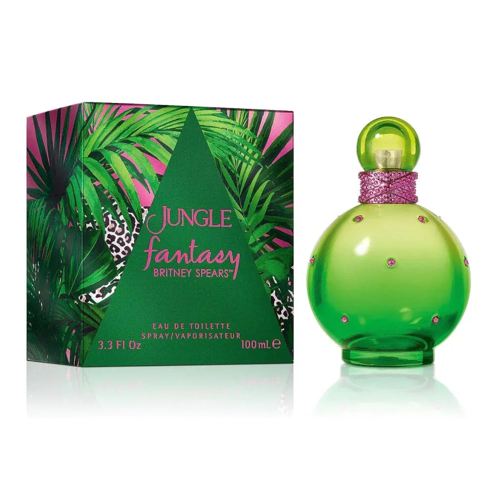 Britney Spears Jungle Fantasy Women’s Perfume/Cologne For Women Eau de Toilette 3.3 oz Edt