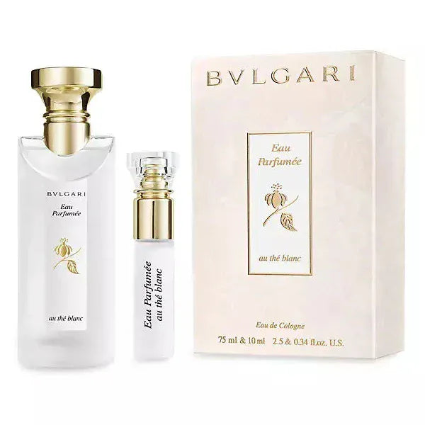 Bvlgari Eau Parfumee Au The Blanc Unisex Perfume/Cologne For Men & Women Eau de Cologne 2.5 oz / Gift set 2.5 oz EdC Gift Set 2.5 oz