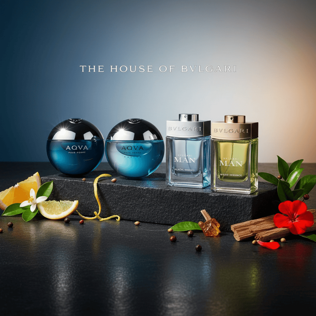 Bvlgari Man Mini Gift Set Men 4 pcs x 0.17 oz Gift Set Miniature 4x0.17 oz