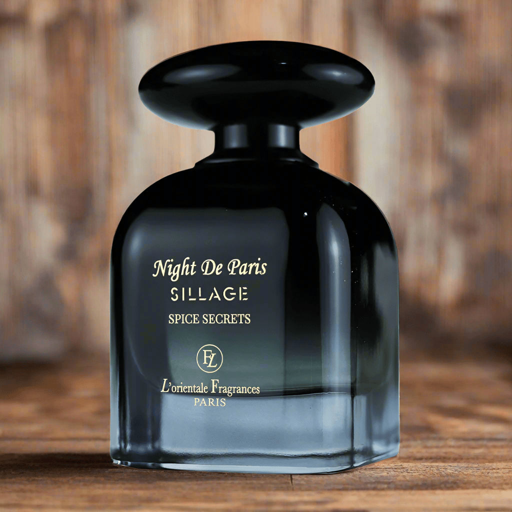 by L'Orientale Fragrances Night De Paris Sillage Spice Secret Unisex Perfume/Cologne For Men & Women Extrait de Parfum 3.4 oz Edp