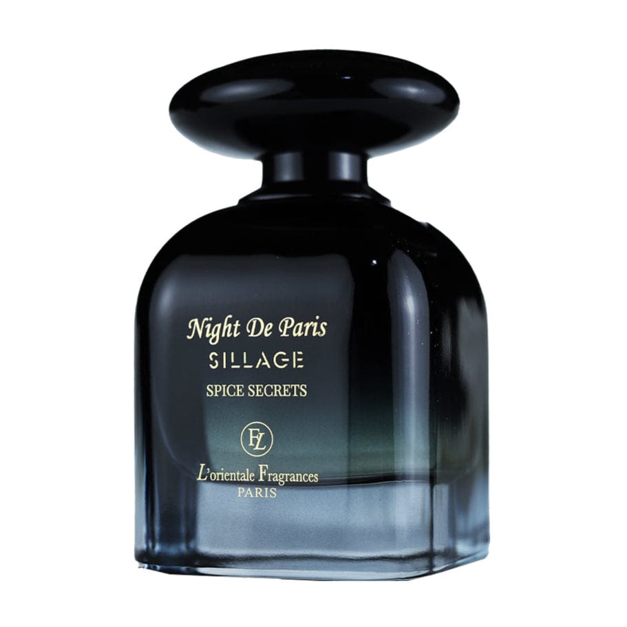 by L'Orientale Fragrances Night De Paris Sillage Spice Secret Unisex Perfume/Cologne For Men & Women Extrait de Parfum 3.4 oz Edp